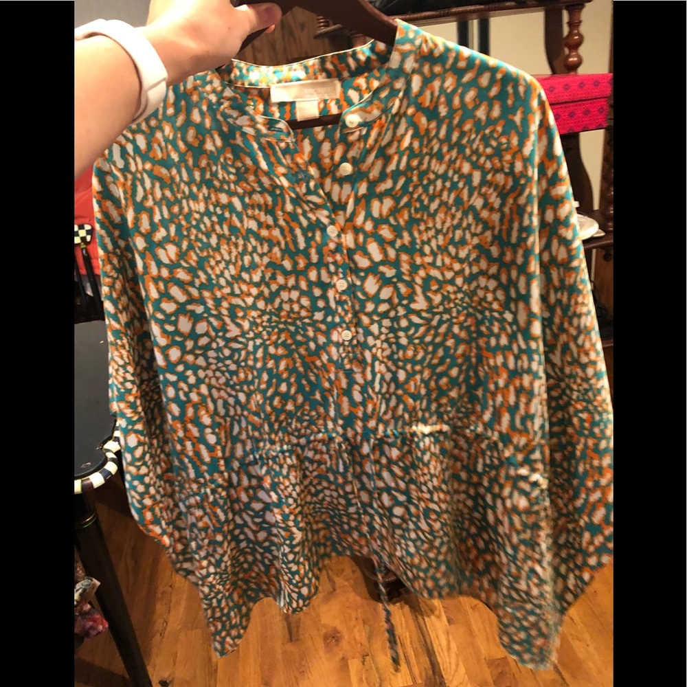 Michael Kors Leopard Print Tunic
